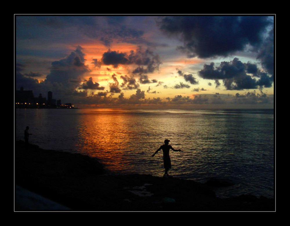 Sonnenuntergang in Havanna