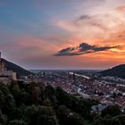 Sonnenuntergang in Heidelberg