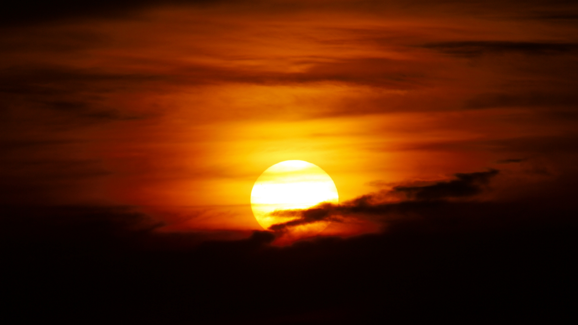 Sonnenuntergang in Heidelberg