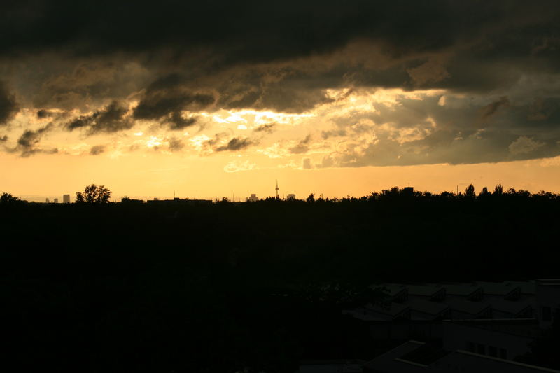 Sonnenuntergang in Heidelberg