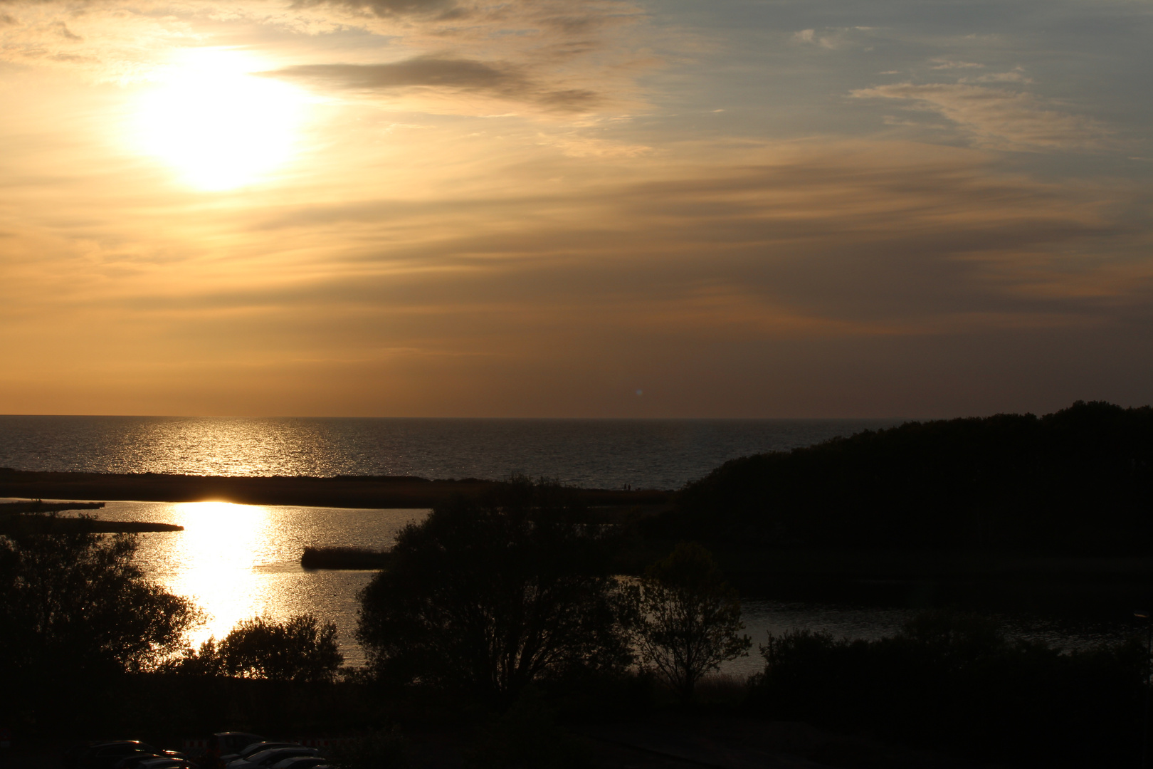 Sonnenuntergang in Heiligenhafen