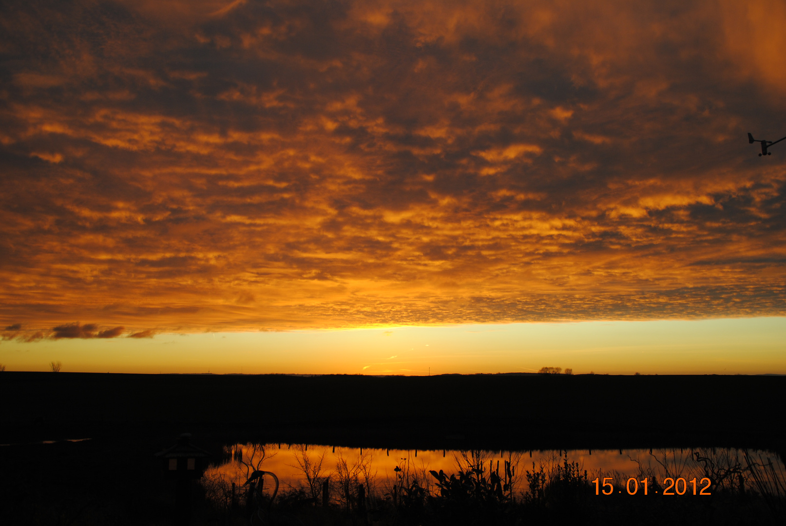 Sonnenuntergang in Heiligenhafen