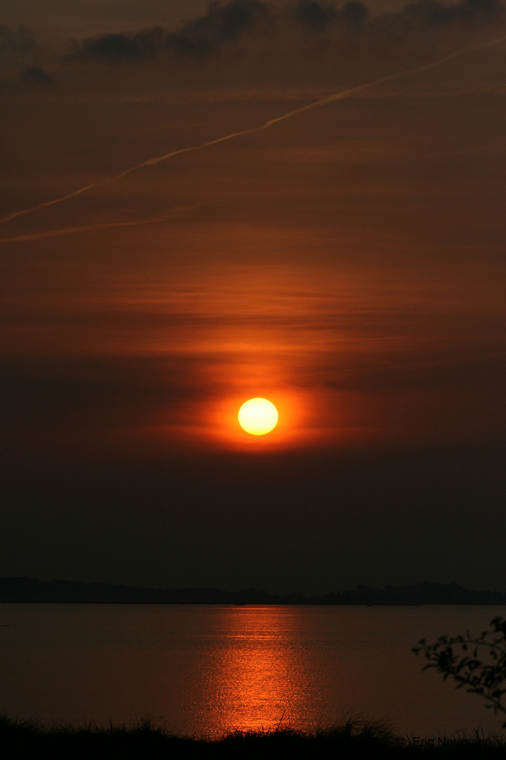 Sonnenuntergang in Heiligenhafen