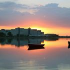 Sonnenuntergang in Heiligenhafen