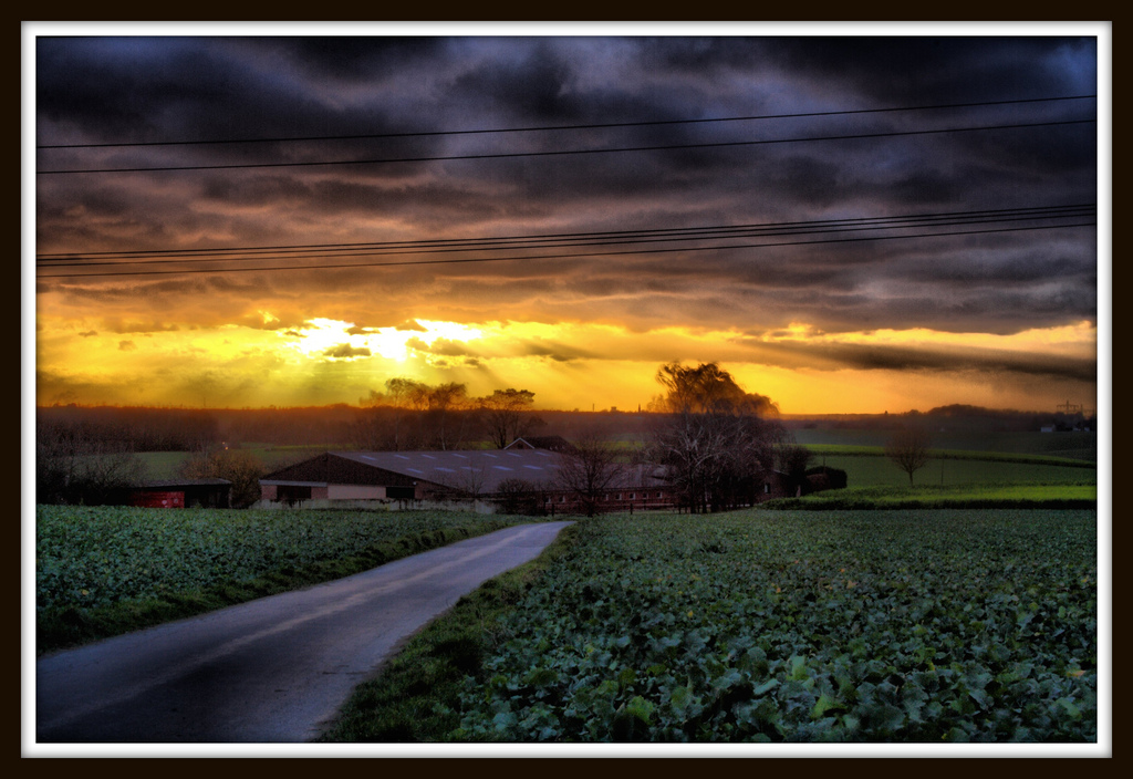 Sonnenuntergang in Heiligenhaus