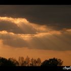 Sonnenuntergang in Hengersberg