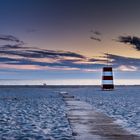 Sonnenuntergang in Henne Strand