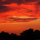 Sonnenuntergang in Henstedt-Ulzburg