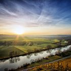 Sonnenuntergang in Hessigheim