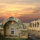 Sonnenuntergang in Hierapolis