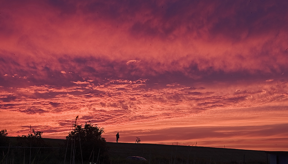 Sonnenuntergang in Hindeloopen