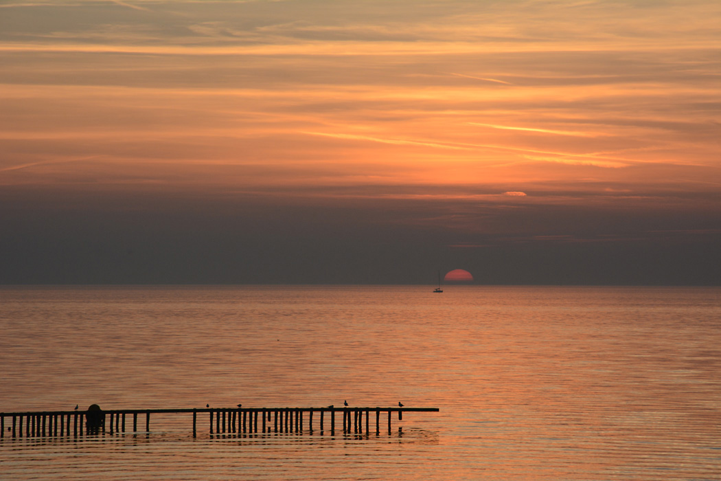 Sonnenuntergang in Hindeloopen VI