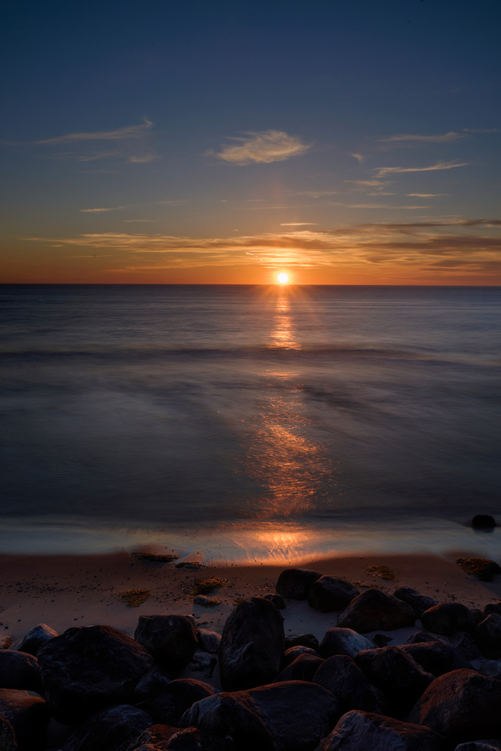 Sonnenuntergang in Hirtshals 1