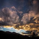 Sonnenuntergang in Hövringen