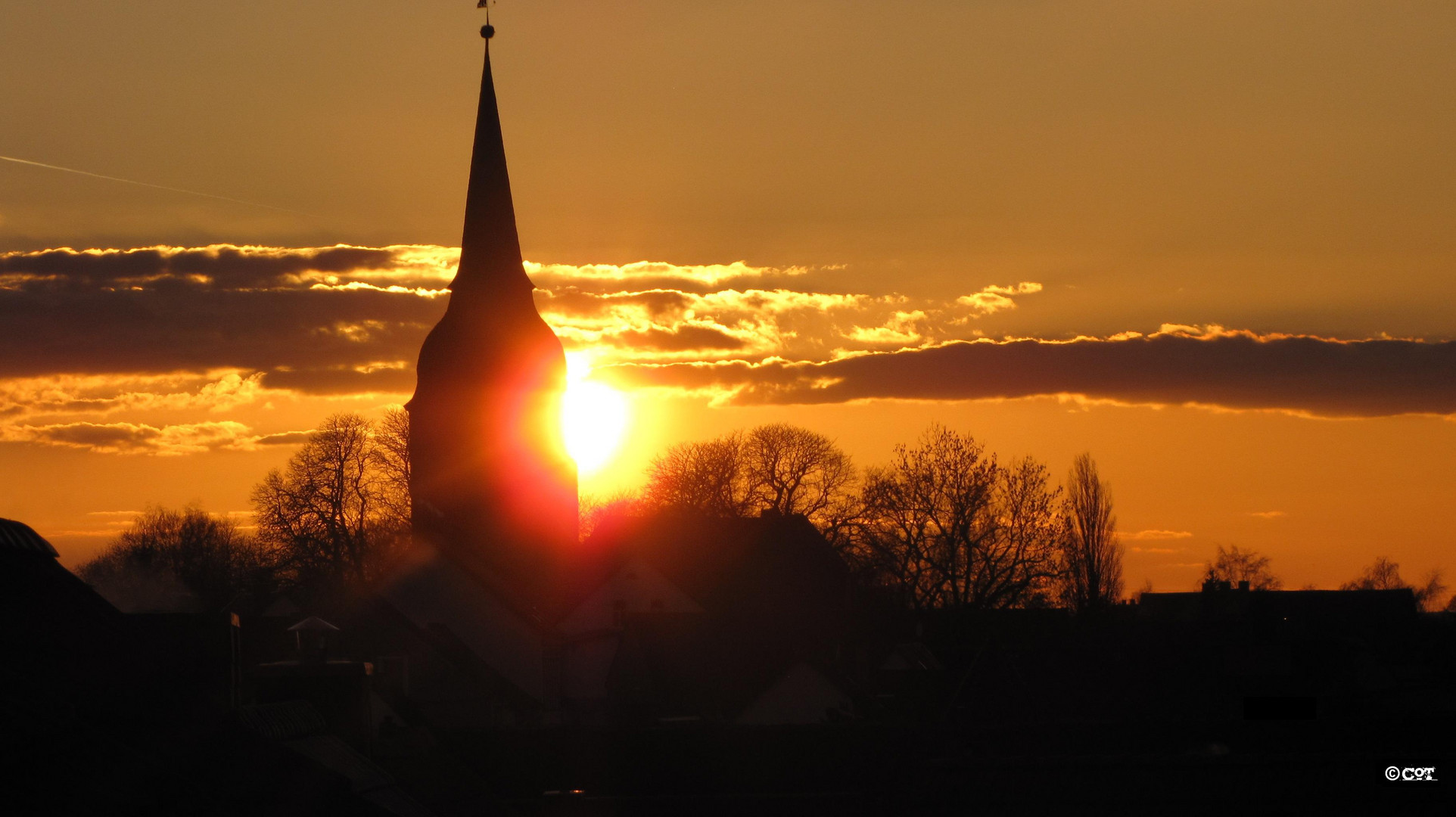 Sonnenuntergang in Hohendodeleben