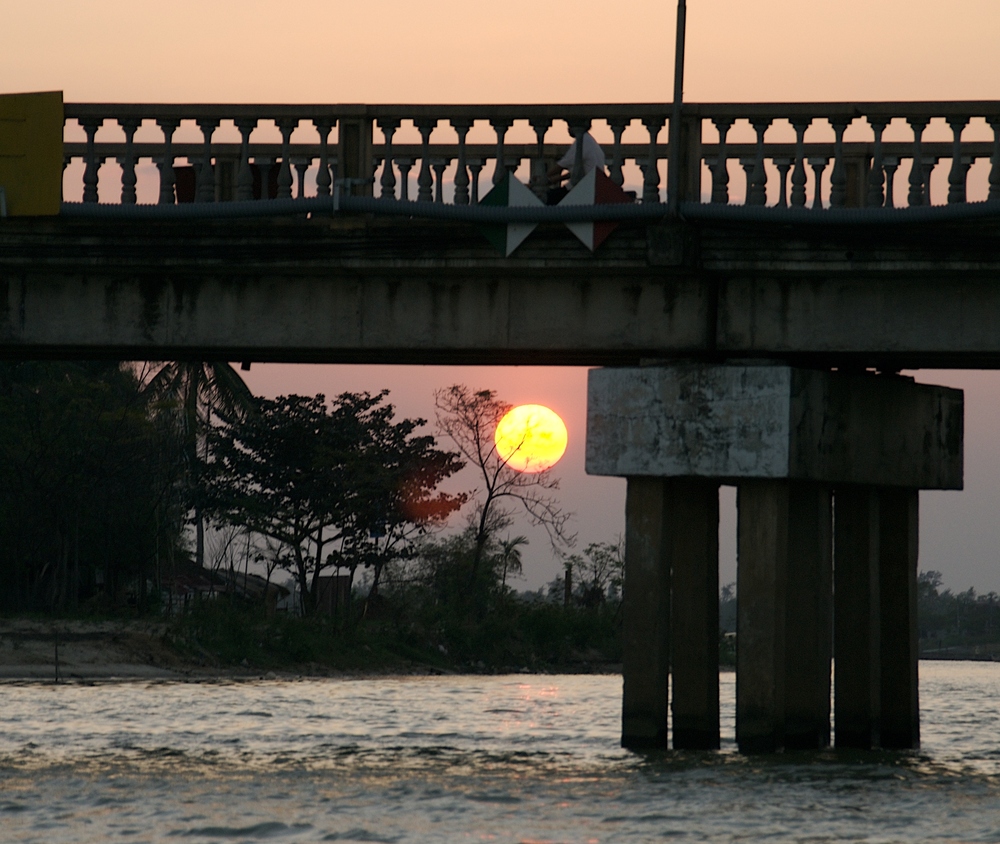 Sonnenuntergang in Hoi An