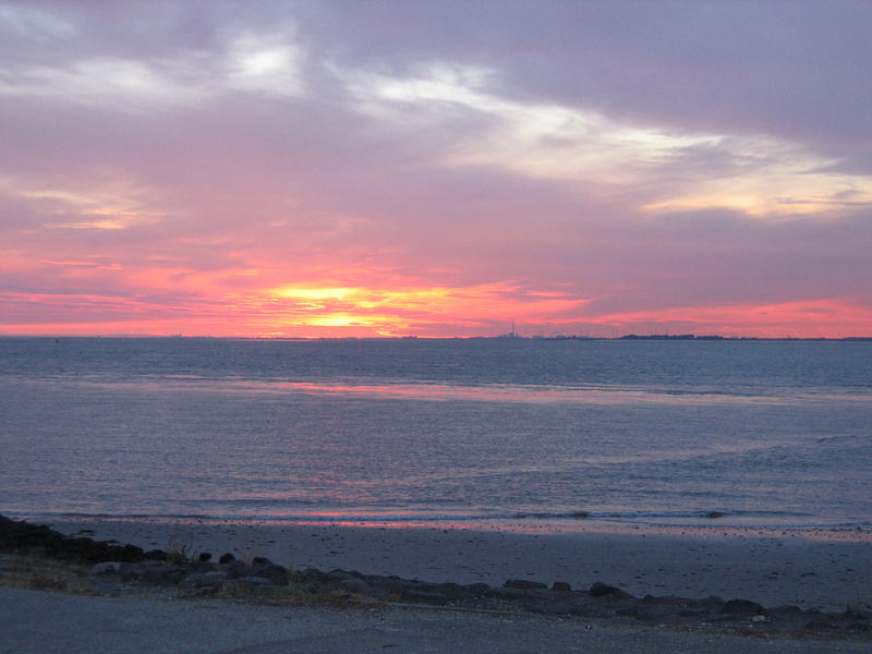 Sonnenuntergang in Holland