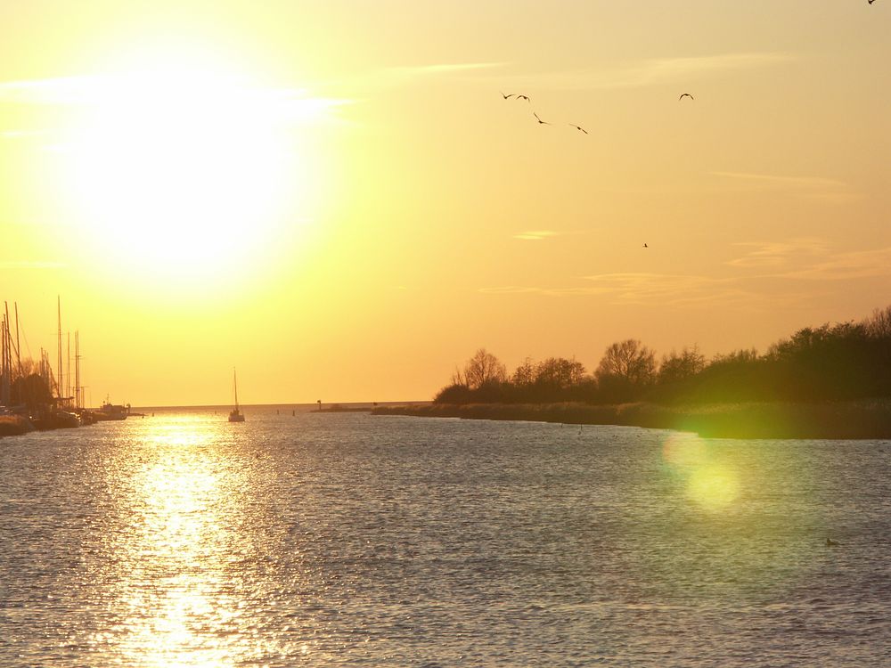 Sonnenuntergang in Holland 2