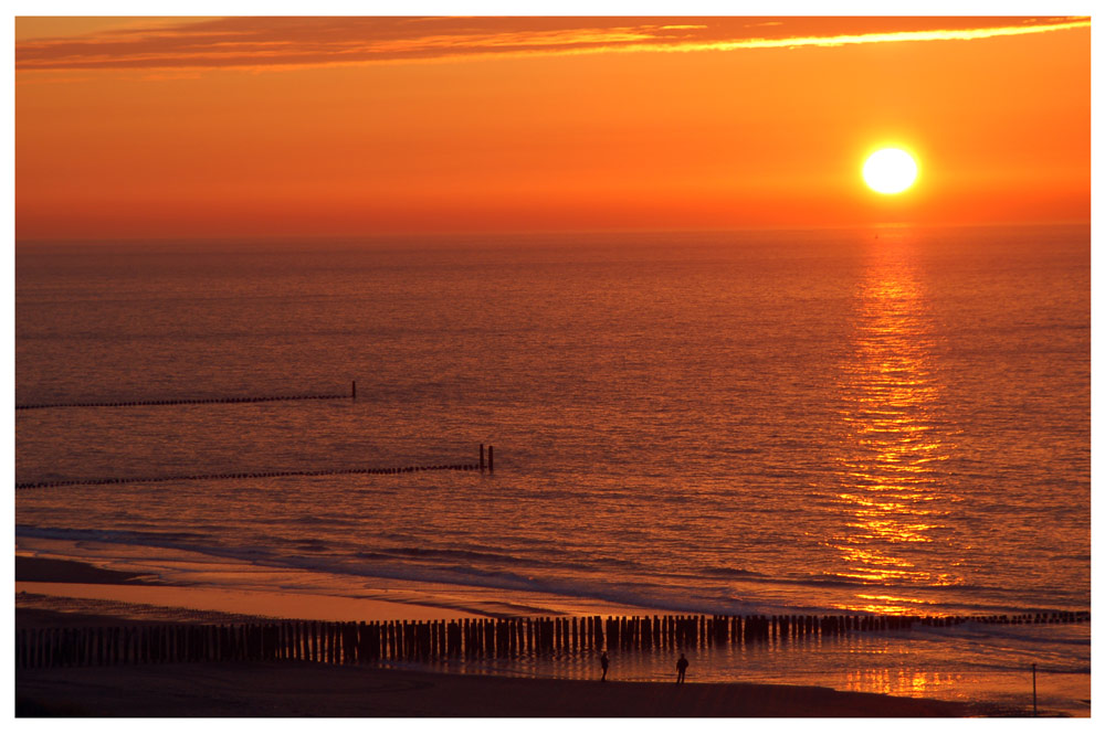 Sonnenuntergang in Holland