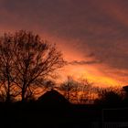 Sonnenuntergang in Hollenstedt /Northeim