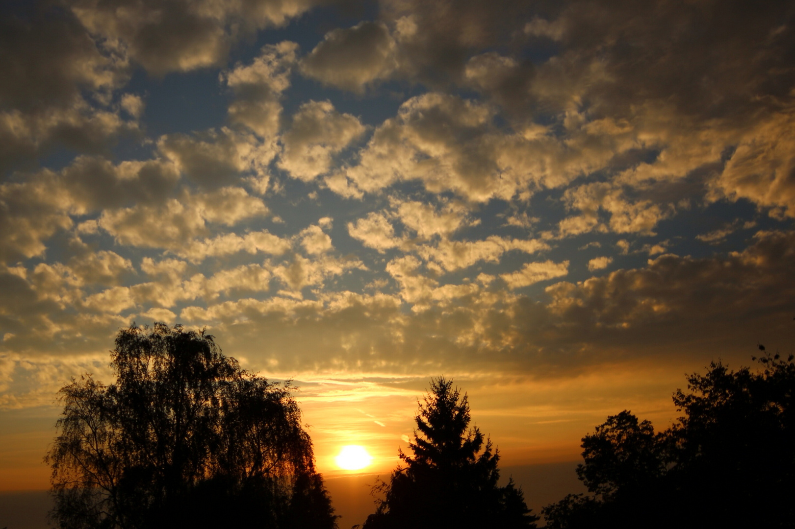 Sonnenuntergang in Holzwickede.....