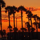 Sonnenuntergang in Huntington Beach