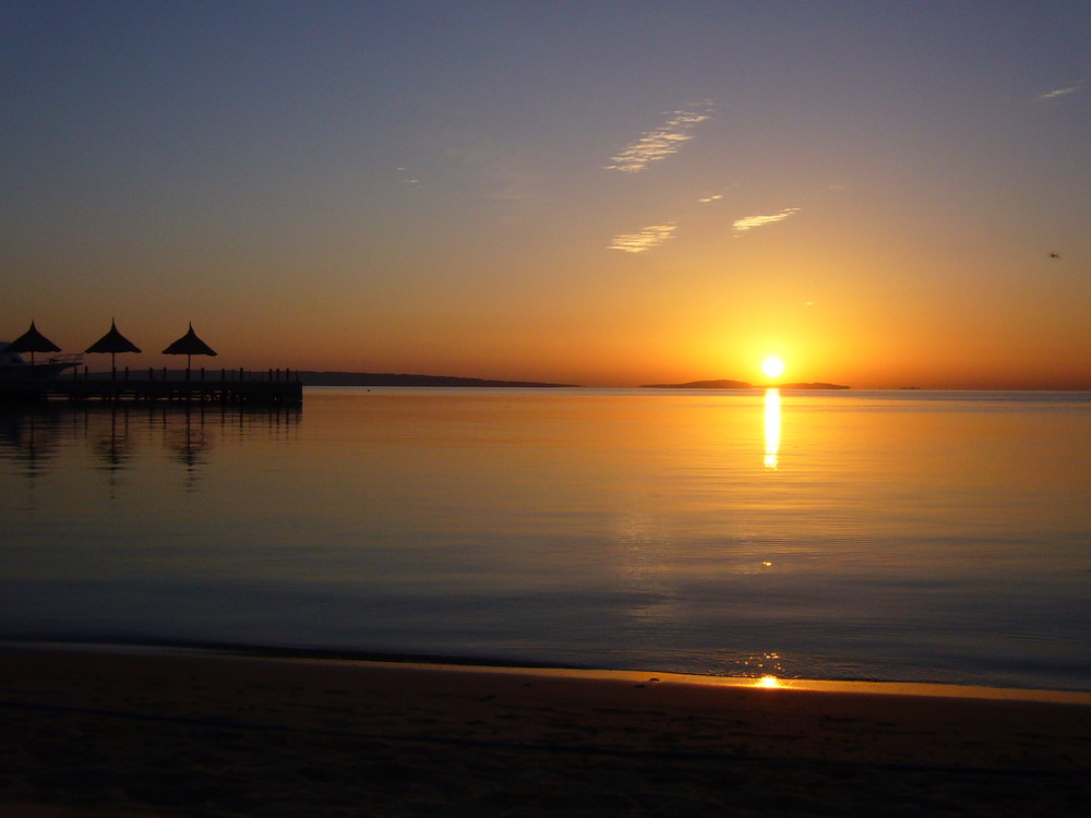 Sonnenuntergang in Hurghada