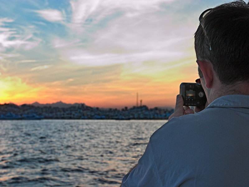 Sonnenuntergang in Hurghada