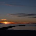 Sonnenuntergang in Hvide Sande