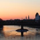 Sonnenuntergang in Ingolstadt