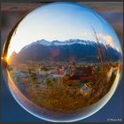 Sonnenuntergang in Innsbruck