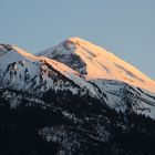 Sonnenuntergang in Interlaken CH.