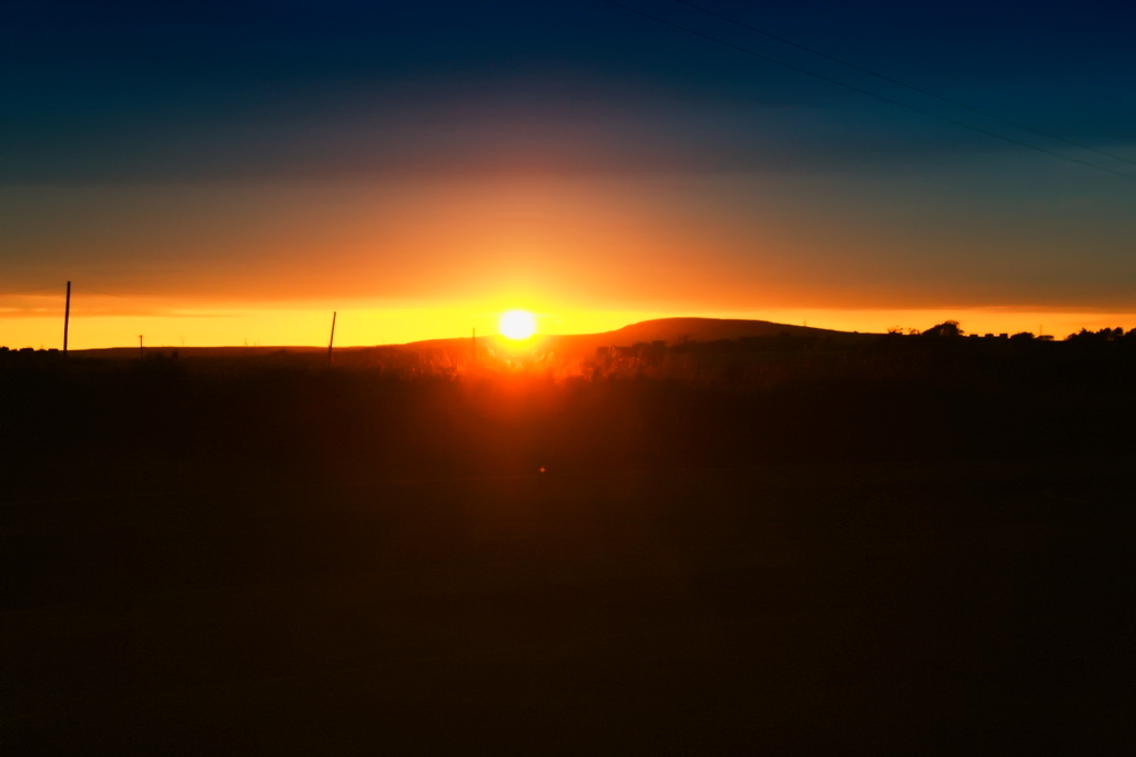 Sonnenuntergang in Irland