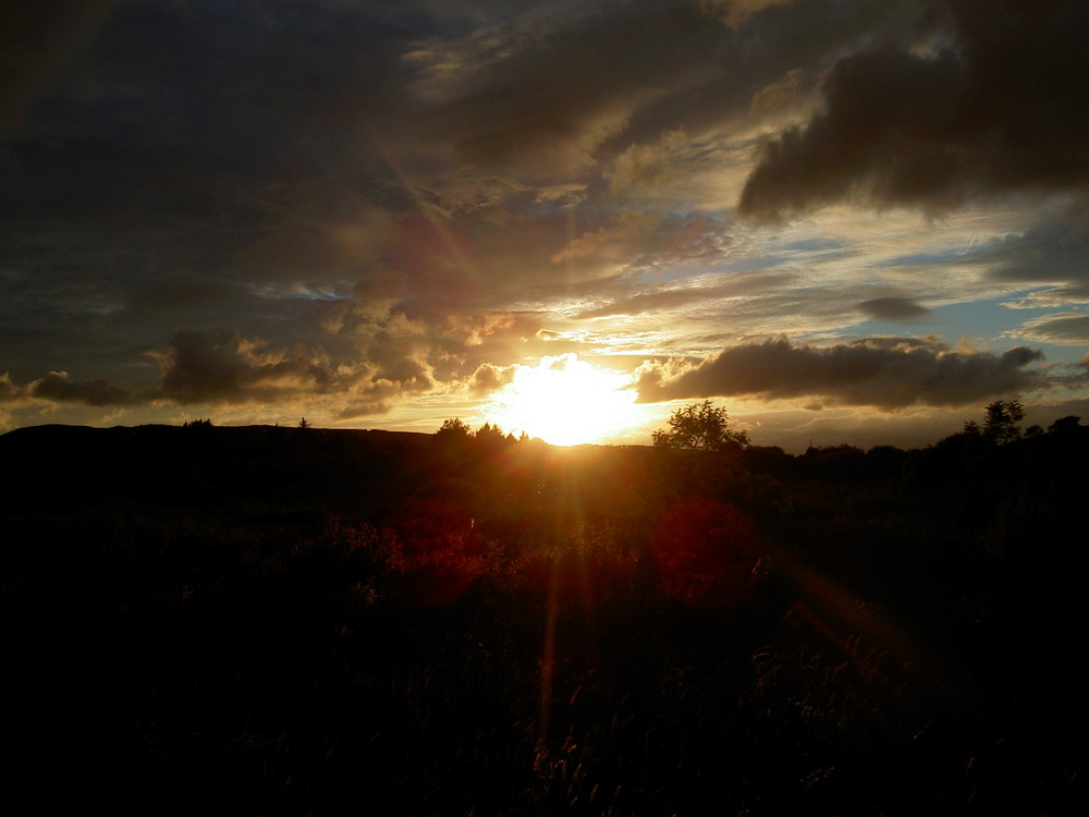 Sonnenuntergang in Irland