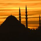 Sonnenuntergang in Istanbul