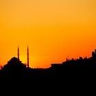 Sonnenuntergang in Istanbul