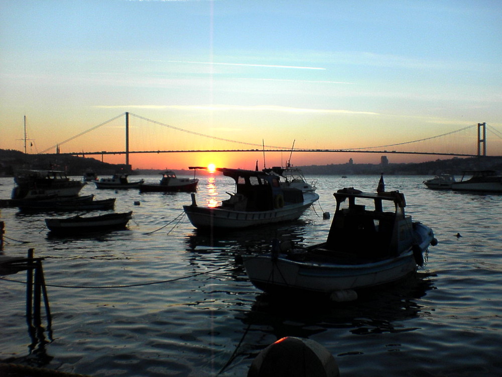 Sonnenuntergang in Istanbul