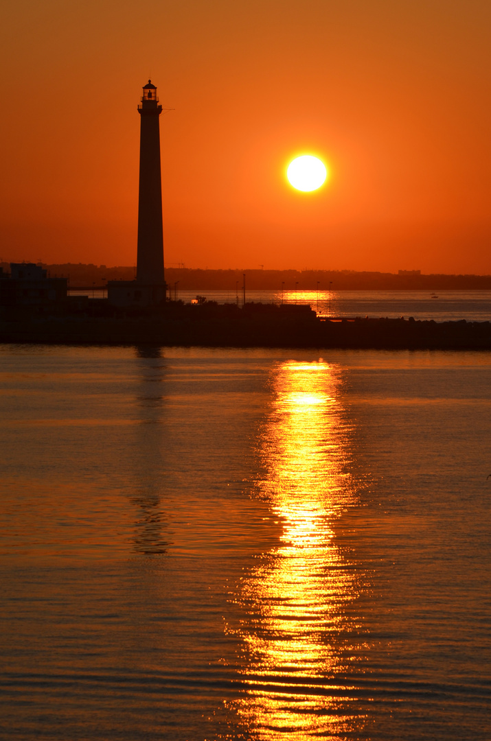 Sonnenuntergang in Italien