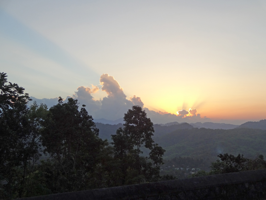 Sonnenuntergang in Jamaika