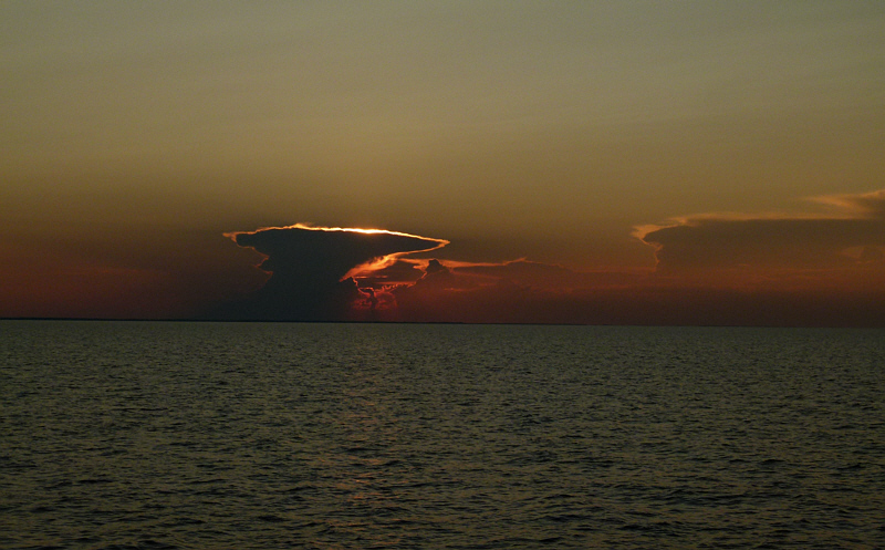 Sonnenuntergang in Jaroslawl/ Russland um 23 Uhr!!