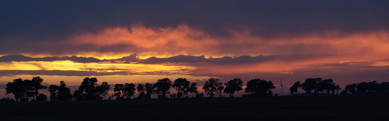 Sonnenuntergang in Juliusruh