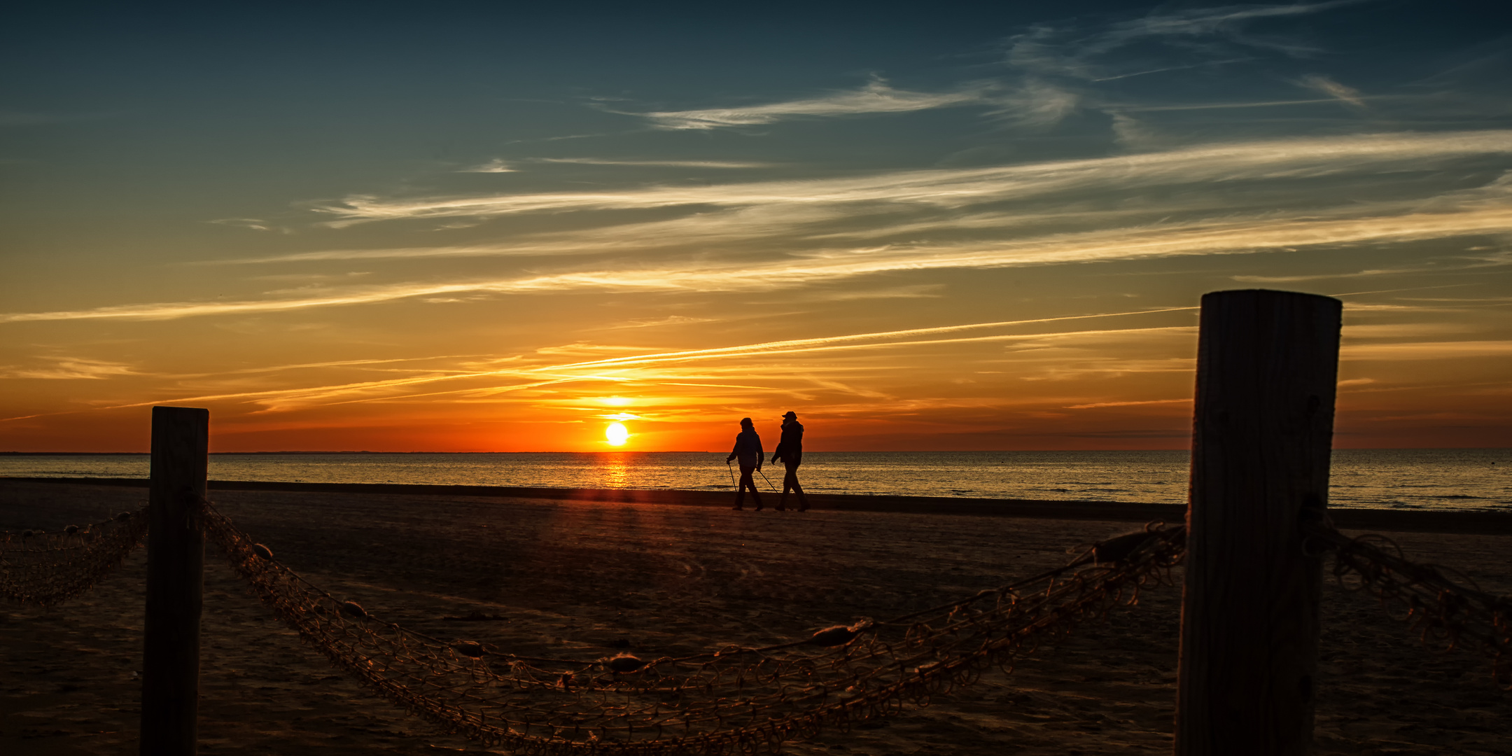 Sonnenuntergang in Jurmala