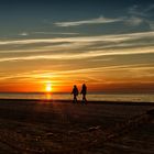 Sonnenuntergang in Jurmala