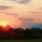 Sonnenuntergang in Kärnten