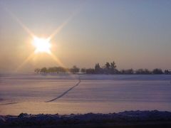 Sonnenuntergang in Kahmer