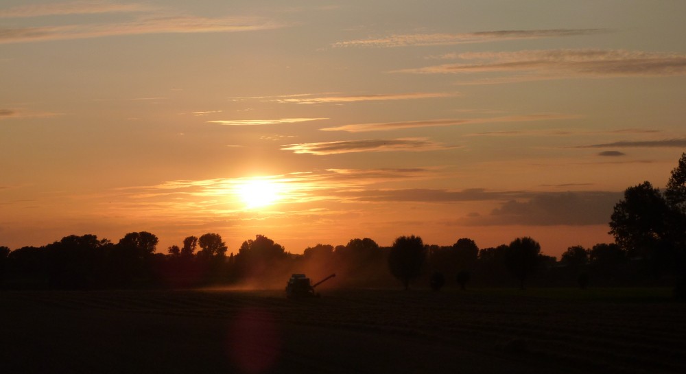 Sonnenuntergang in Kaiserswerth