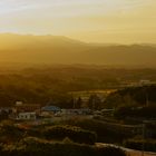 Sonnenuntergang in Kangwondo, Südkorea