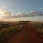 Sonnenuntergang in Kenya