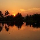 Sonnenuntergang in Kerala