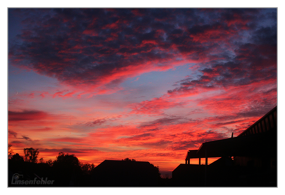 Sonnenuntergang in Kerpen